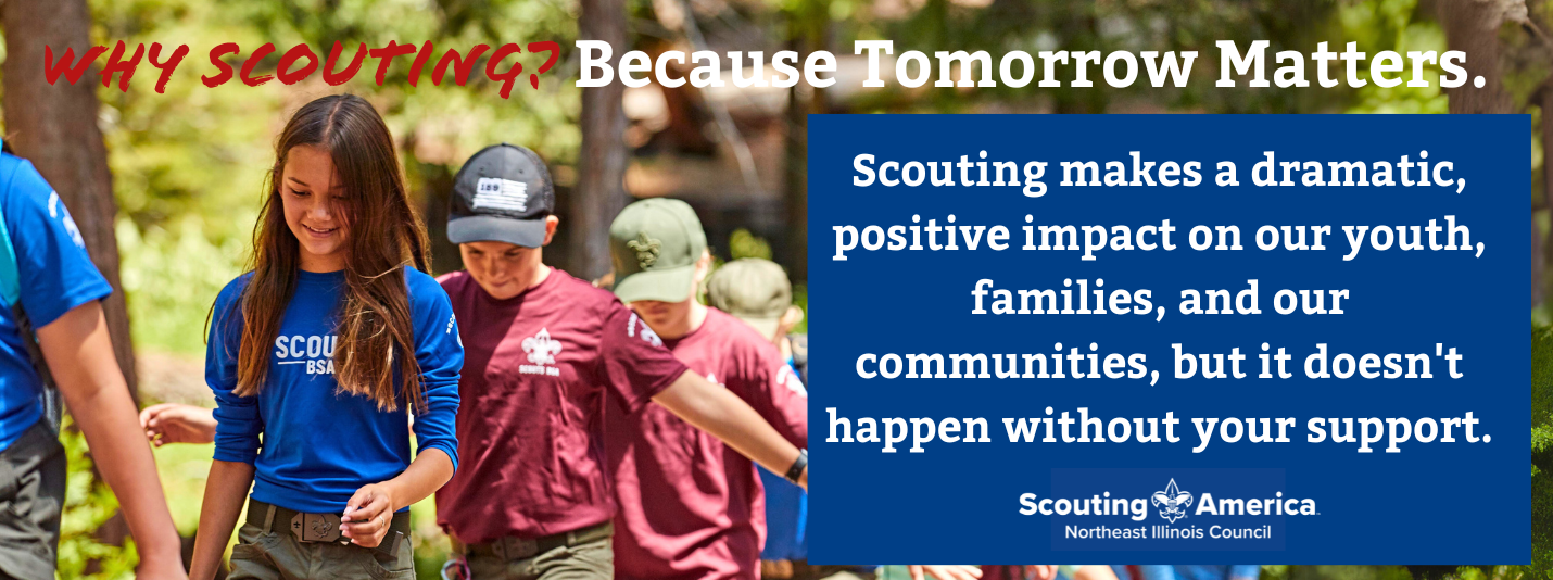 Why Scouting? Because Tomorrow Matters!